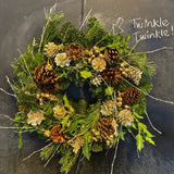 "Twinkle Twinkle"  Door Wreath