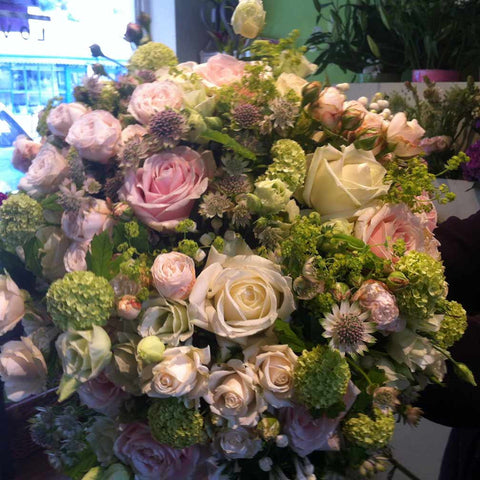 Pretty Pink Bouquet of Roses Amanda Austin Flowers